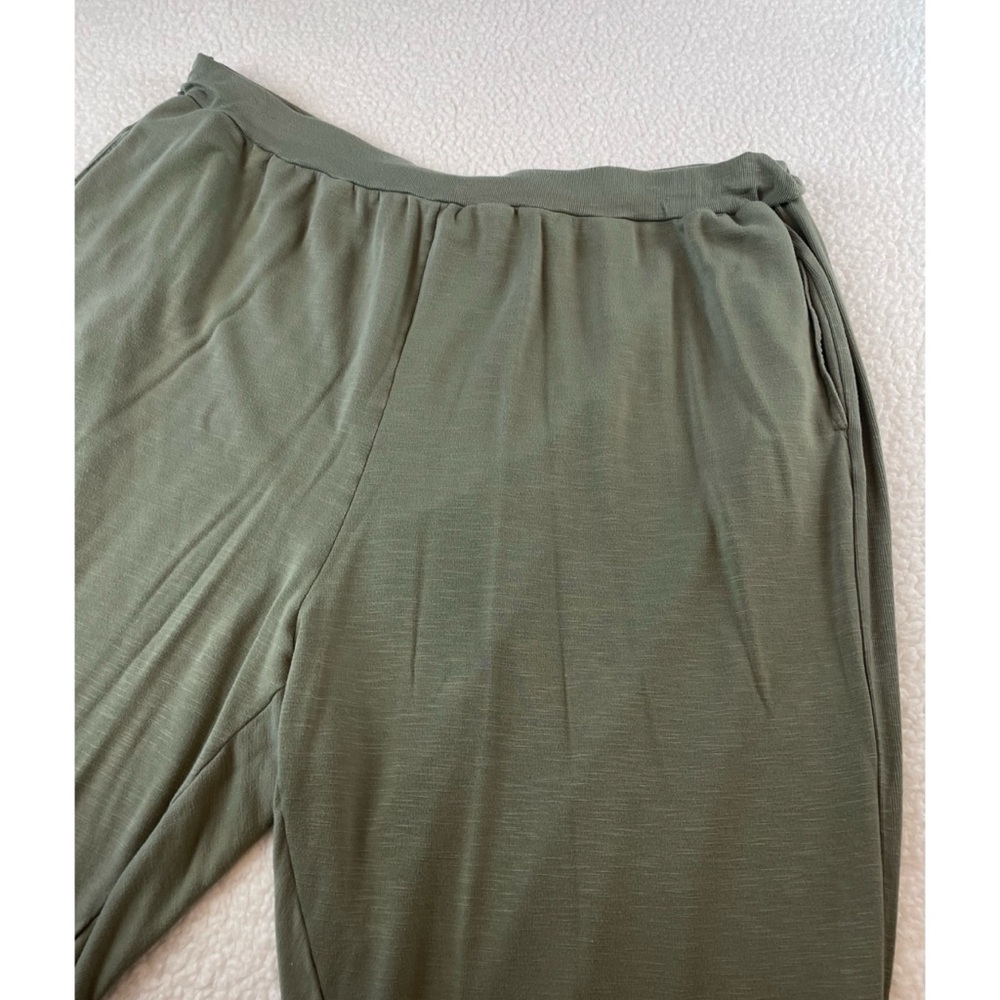 ANTHROPOLOGIE • Daily Practice Olive Green Relaxed Fit Joggers, 3X - Picture 7 of 16